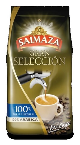 CAFÉ SAIMAZA GRANO GRAN SELECCIÓN NATURAL 100%