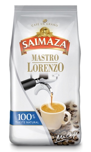 CAFÉ SAIMAZA GRANO MASTRO LORENZO NATURAL 100%