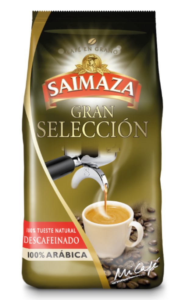 DESCAFEINADO SAIMAZA GRANO GRAN SELECCIÓN NATURAL 100%